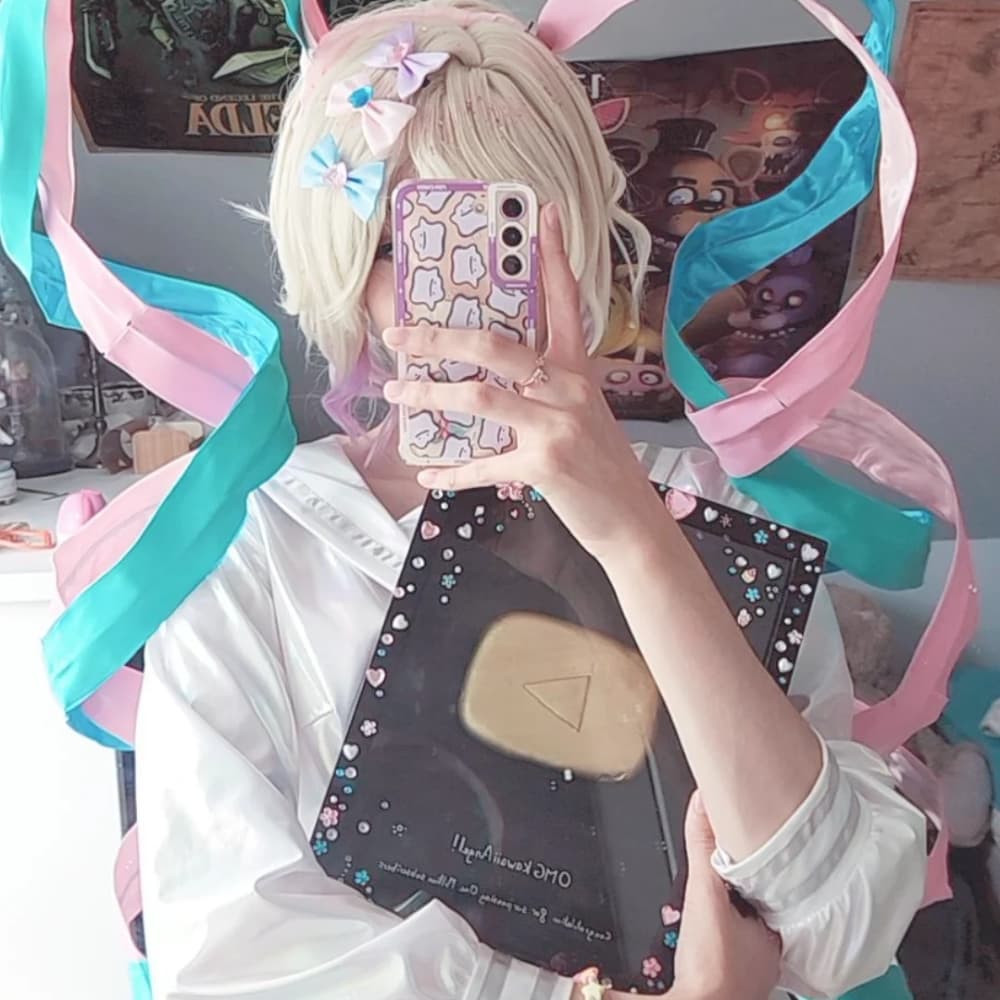 Kangel - Needy Streamer Overload cosplay photoshoot cover