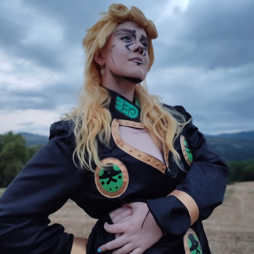 Giorno  - JoJo's Bizarre Adventure cosplay photoshoot cover