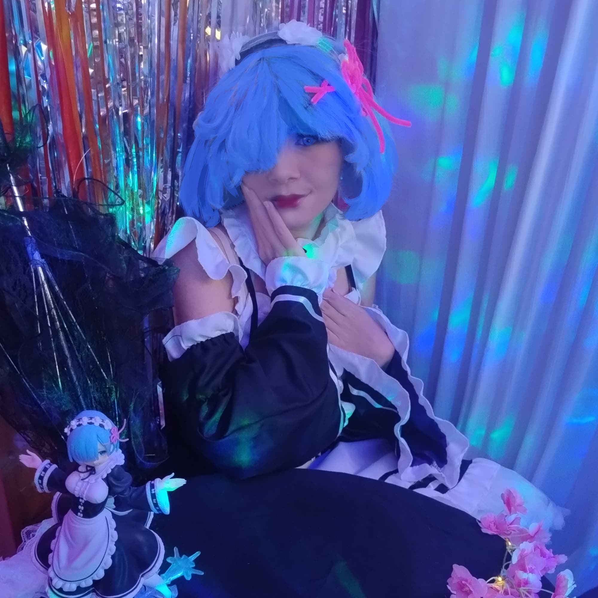 Rem - Re:Zero cosplay photoshoot cover