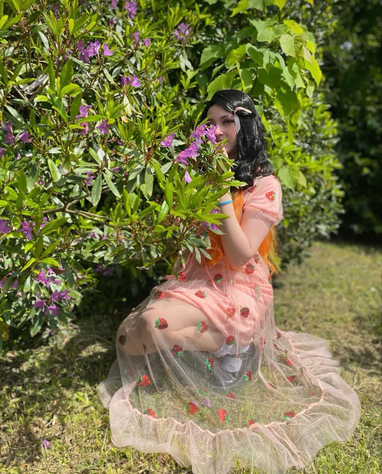 Nezuko robe fraise - Photo 6