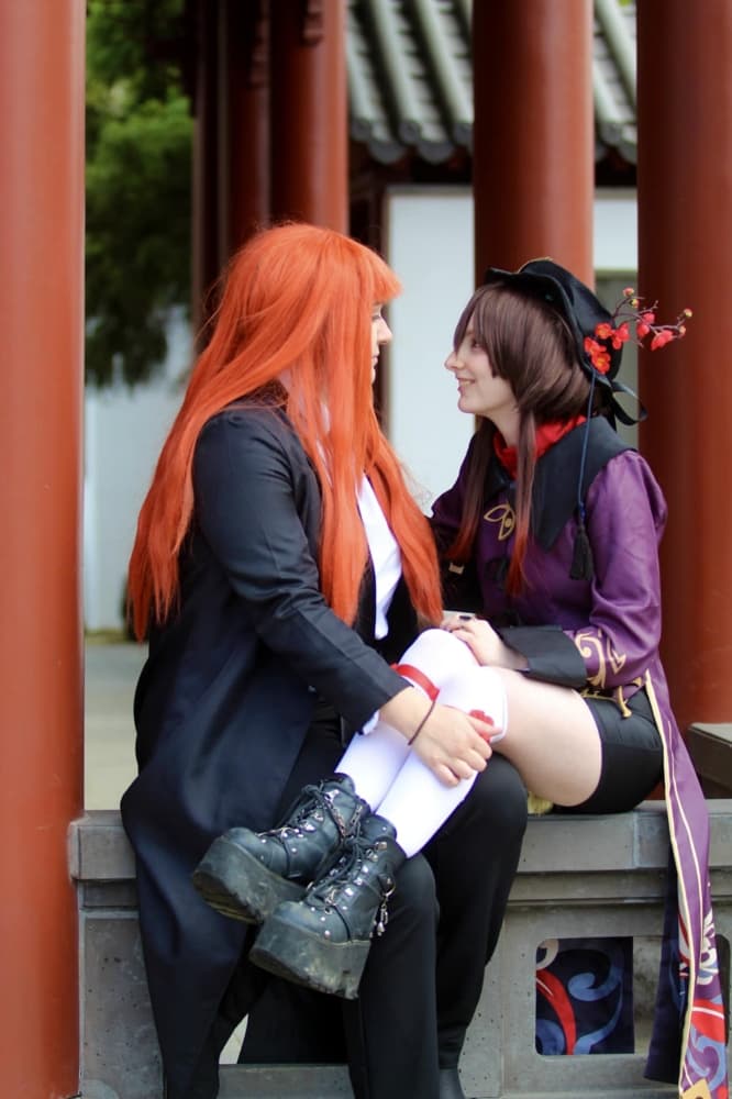 Hu Tao x Makima - Photo 23