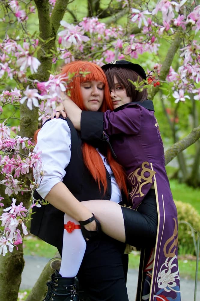 Hu Tao x Makima - Photo 48