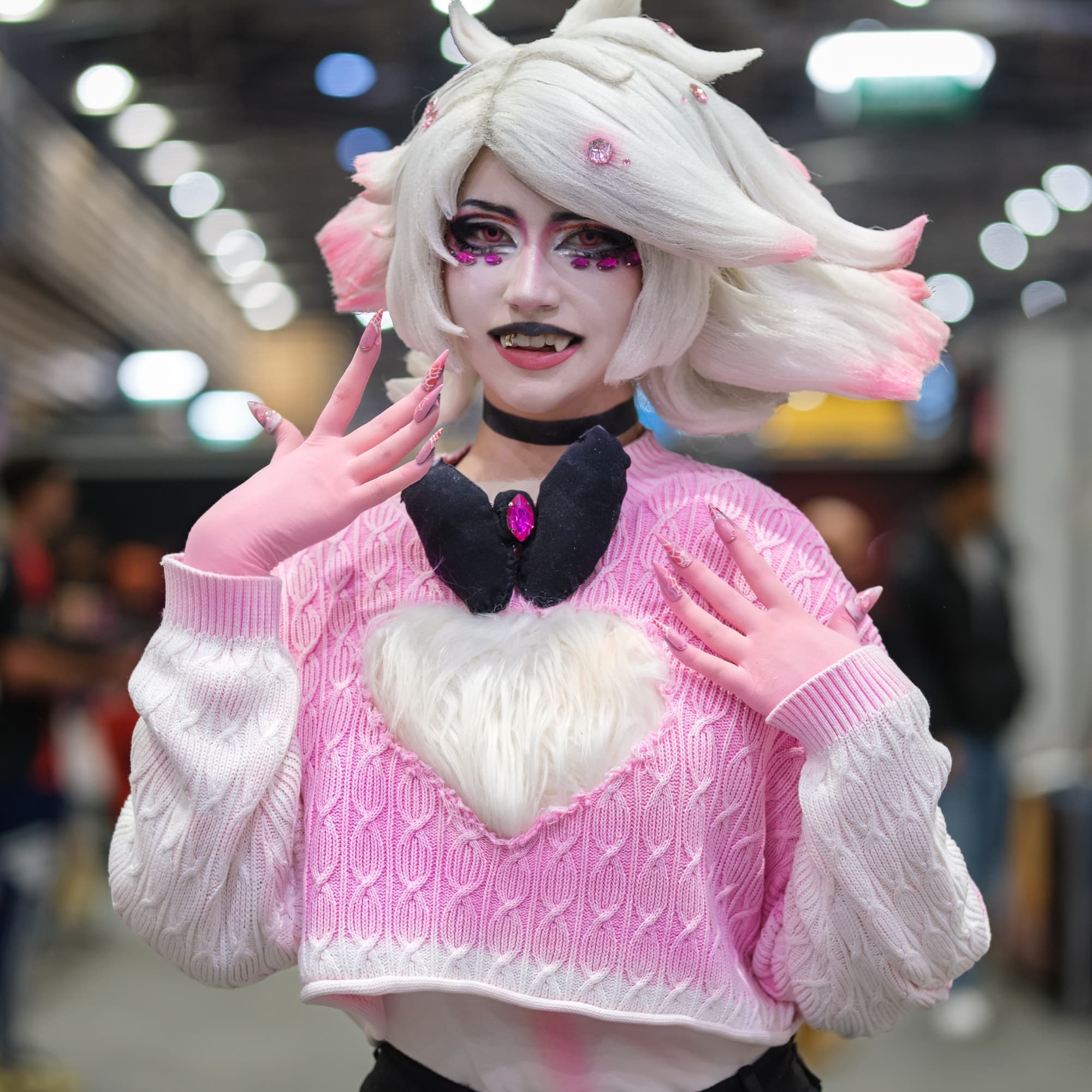 Angel Dust S2 - Hazbin Hotel cosplay photoshoot cover