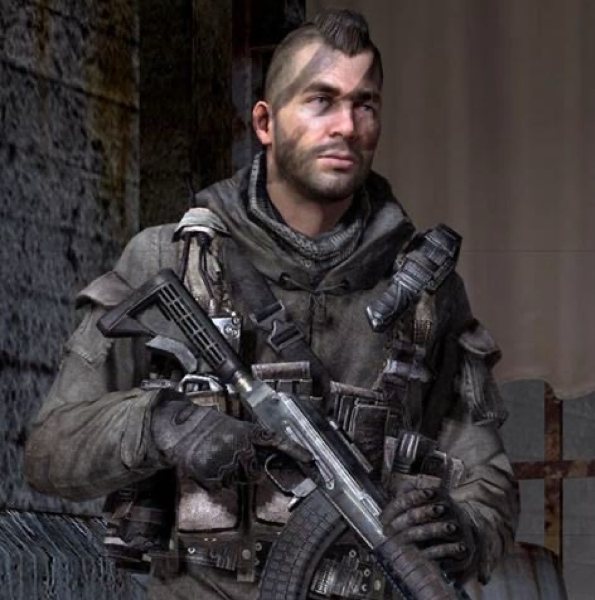 Johnny « Soap » MacT - Call of Duty cosplay photoshoot cover