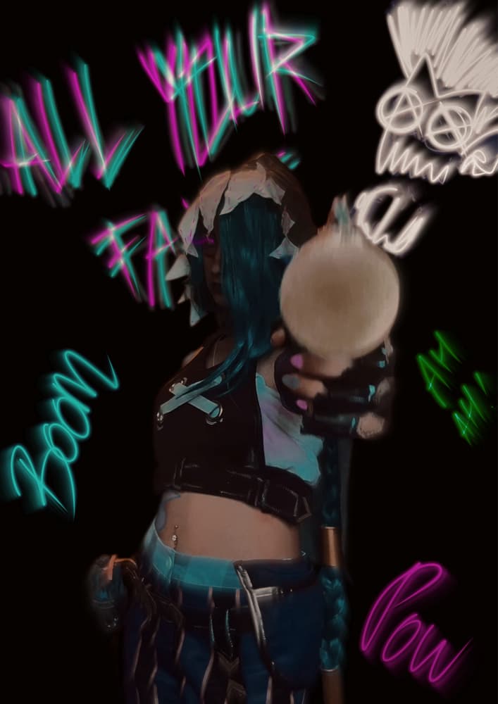 Jinx de arcane :) - Photo 1