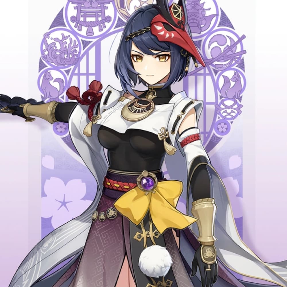 Kujou sara - genshin