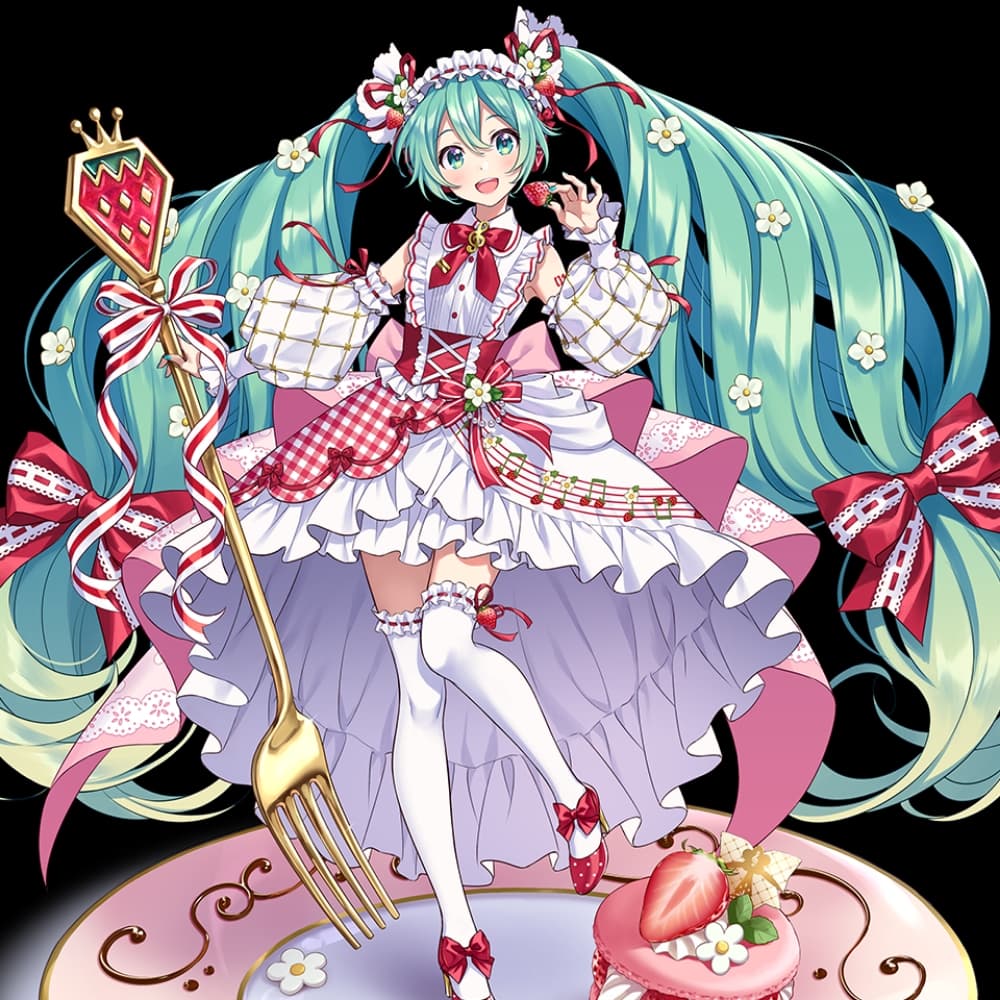 Strawberry Miku!! 
