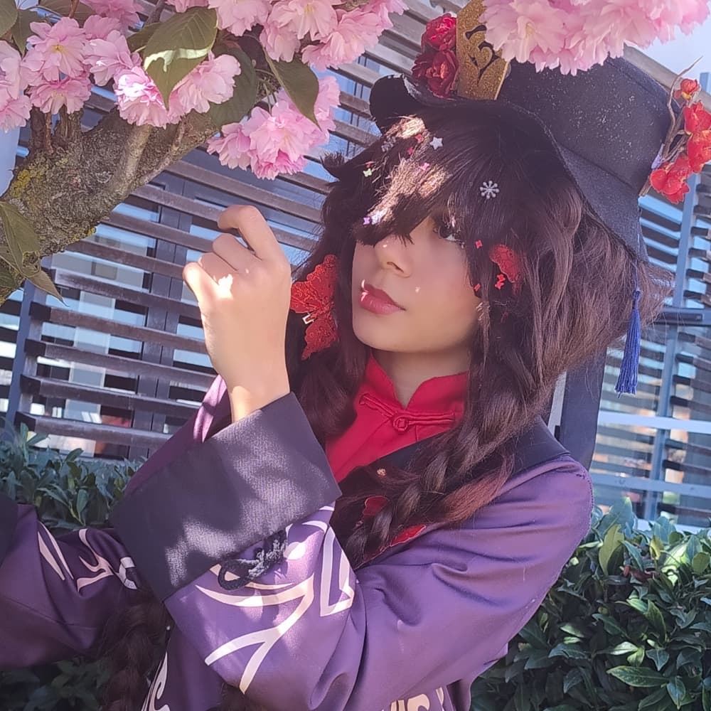 Hu tao - Genshin Impact cosplay photoshoot cover