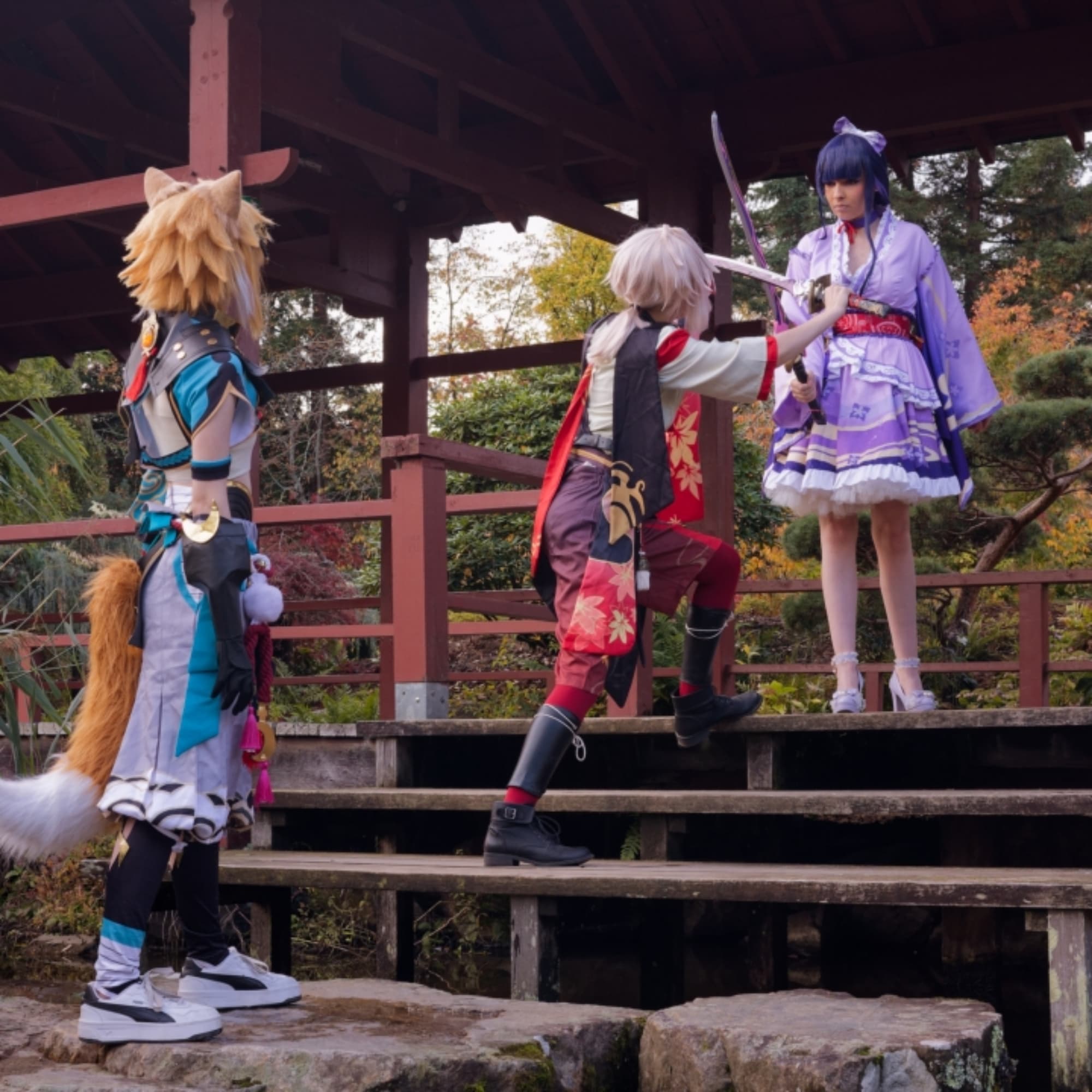 Groupe Inazuma  - Genshin Impact cosplay photoshoot cover
