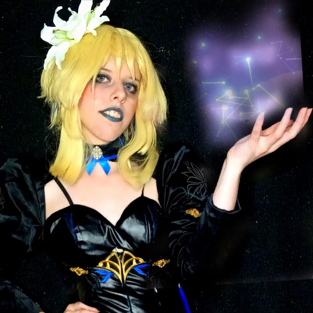 Lumine Abyss - Genshin Impact cosplay photoshoot cover