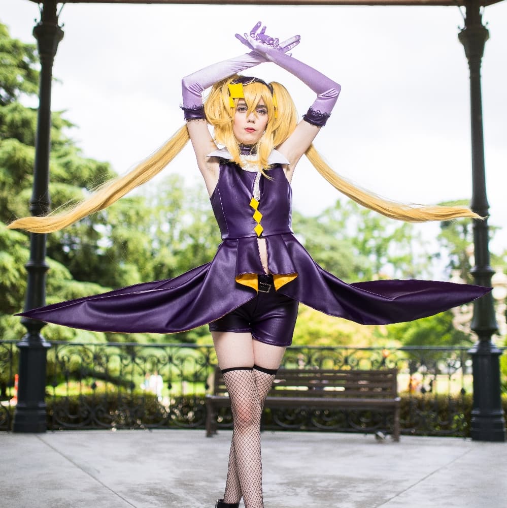 Utau Dark Jewel  - Shugo Chara! cosplay photoshoot cover