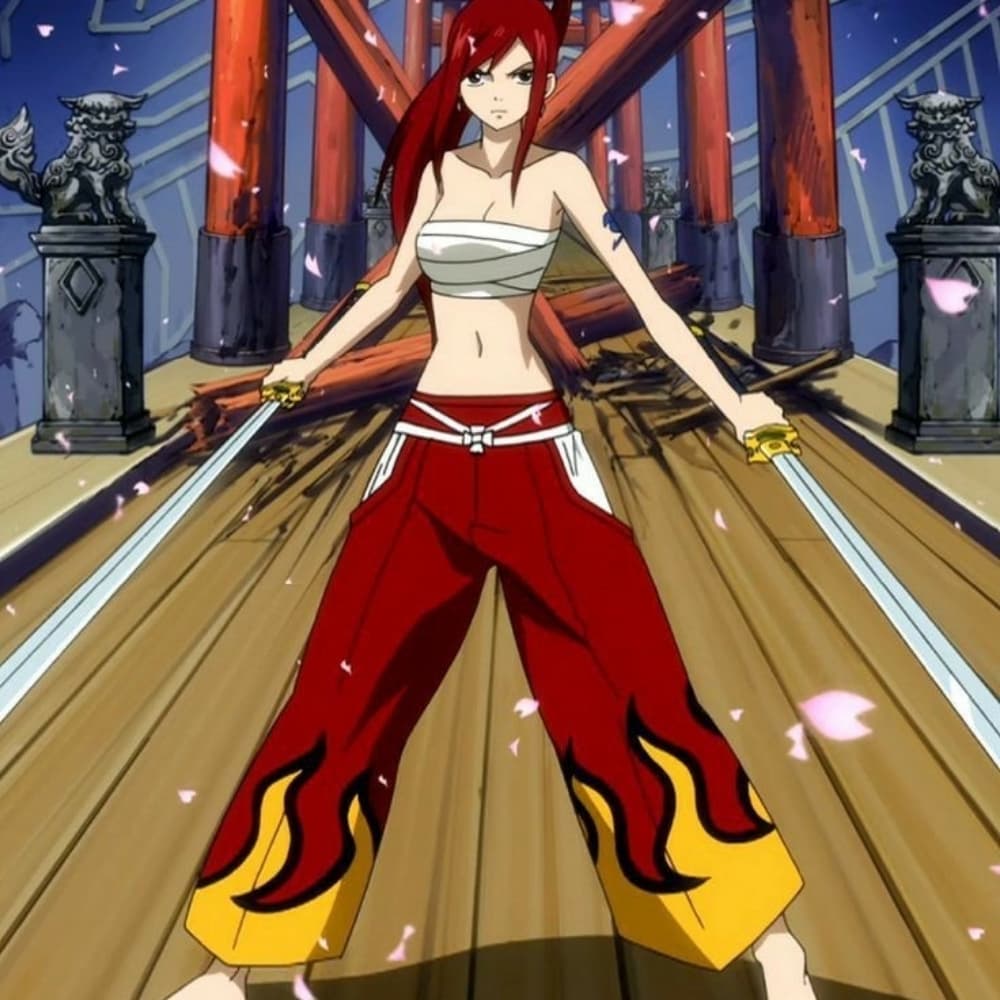 Erza tenue simple