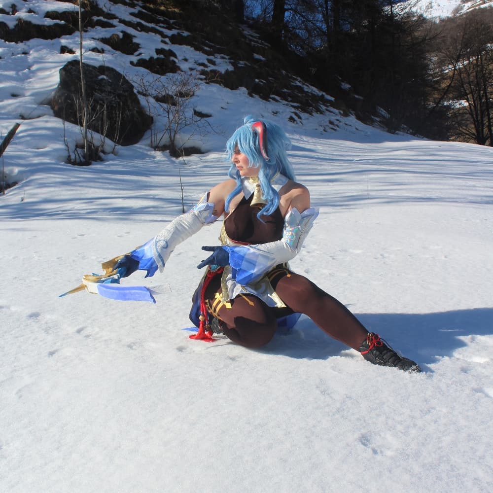 Ganyu janvier 2024  - Genshin Impact cosplay photoshoot cover