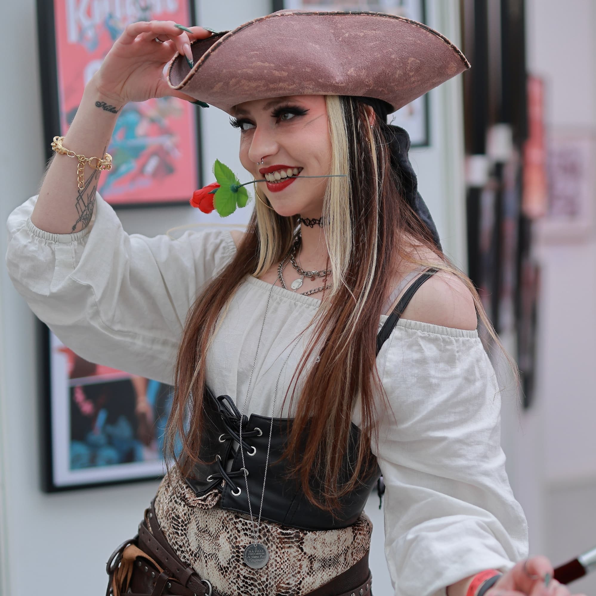OC Pirate  cosplay photoshoot cover