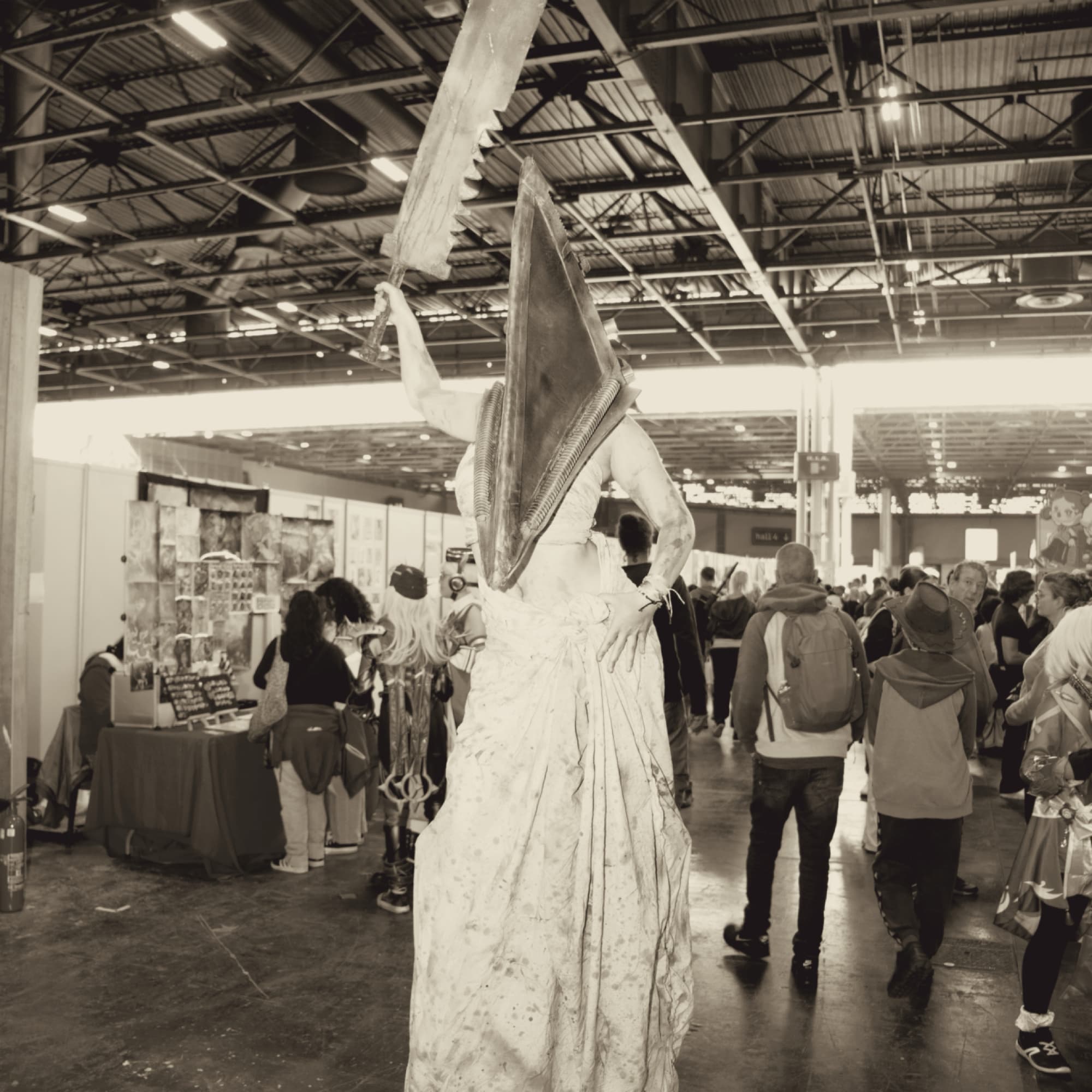 Pyramid head  - Silent Hill cosplay photoshoot cover