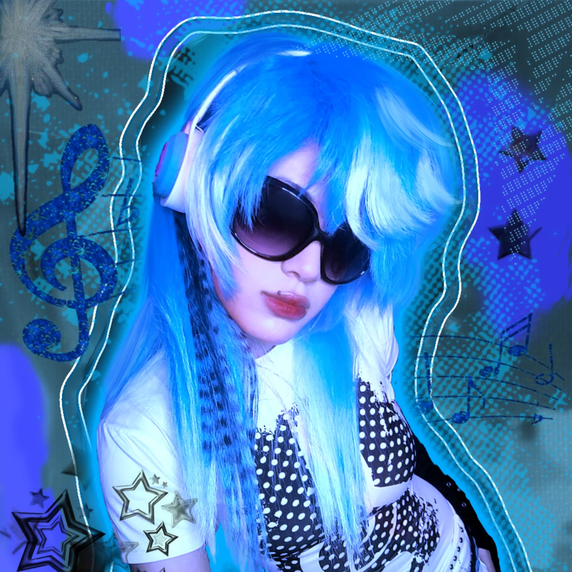 Dj pon 3 - My Little Pony cosplay photoshoot cover