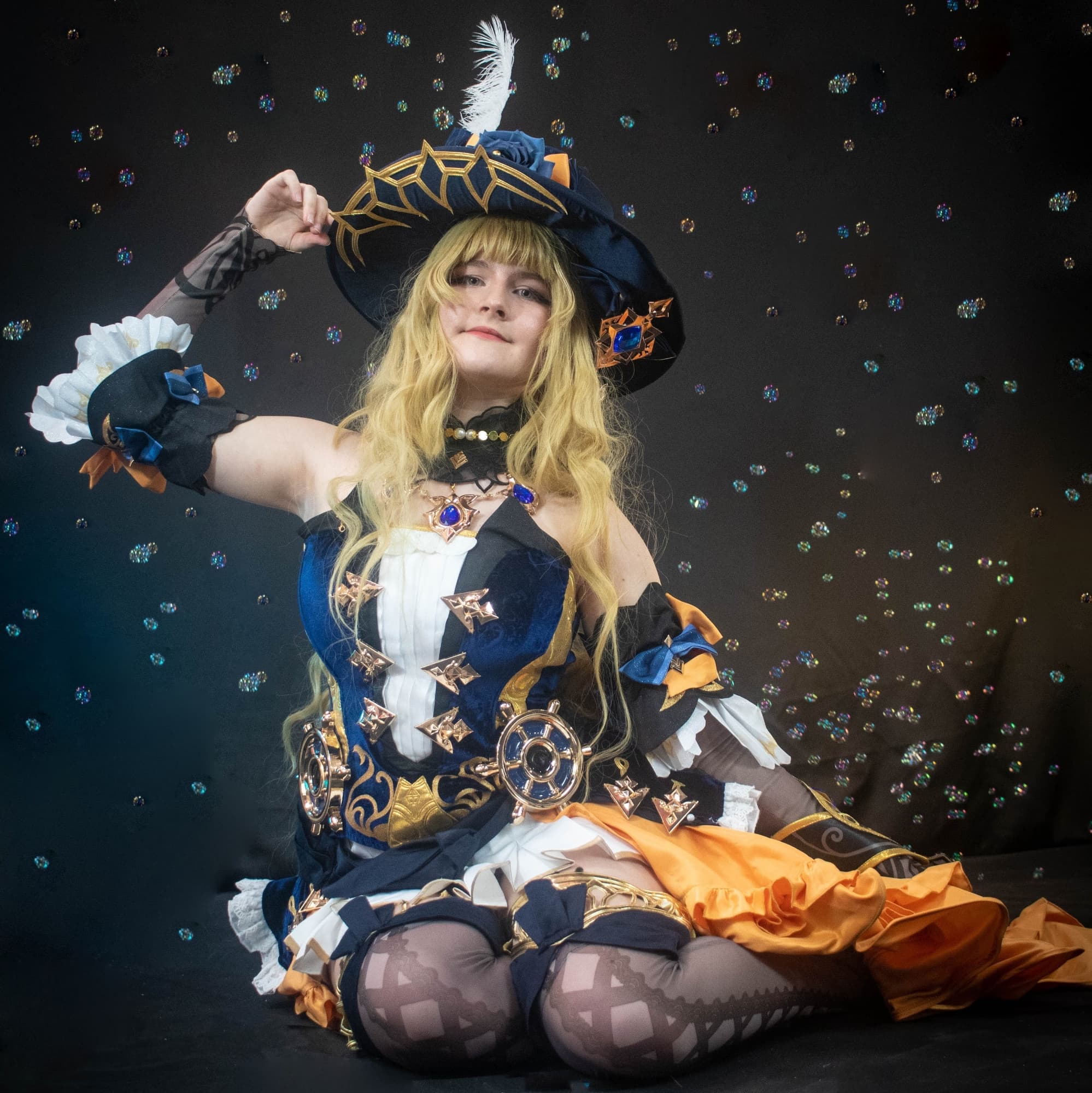 Navia  - Genshin Impact cosplay photoshoot cover