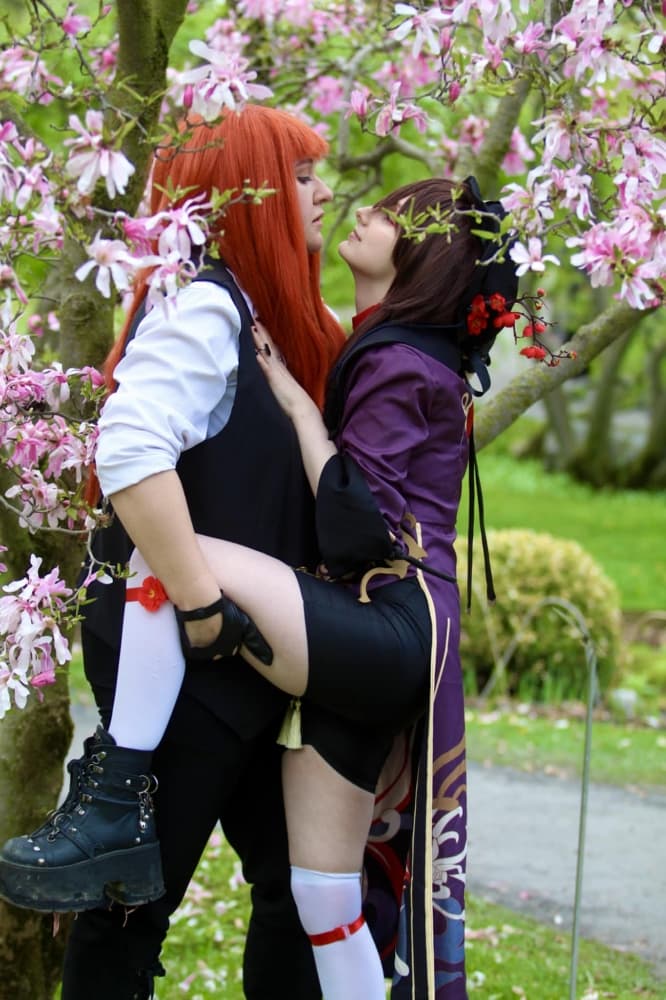 Hu Tao x Makima - Photo 6