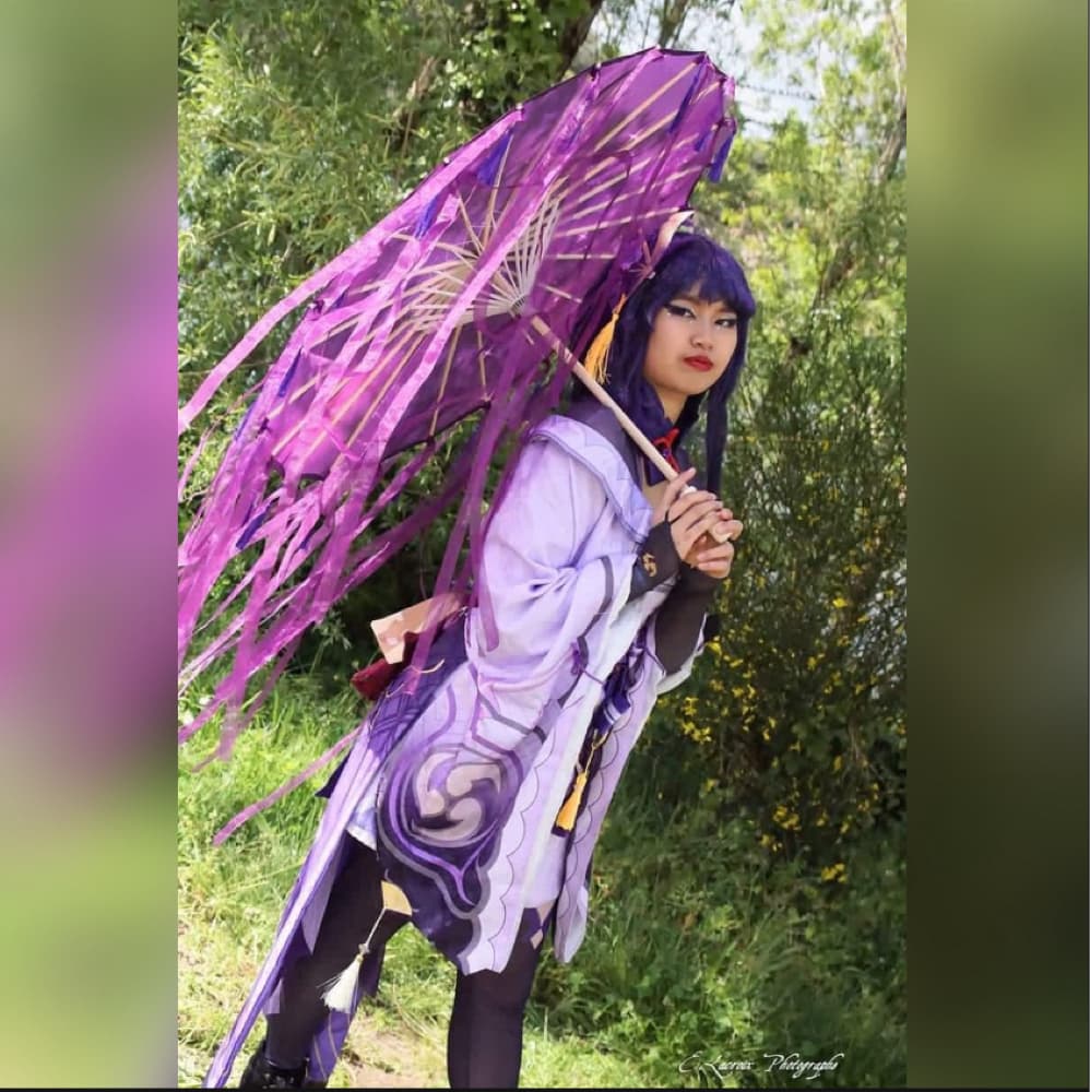 Shogun Raiden - Genshin Impact cosplay photoshoot cover