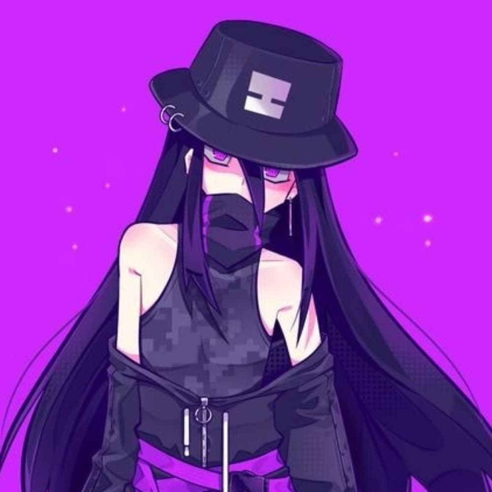 Humain enderman girl