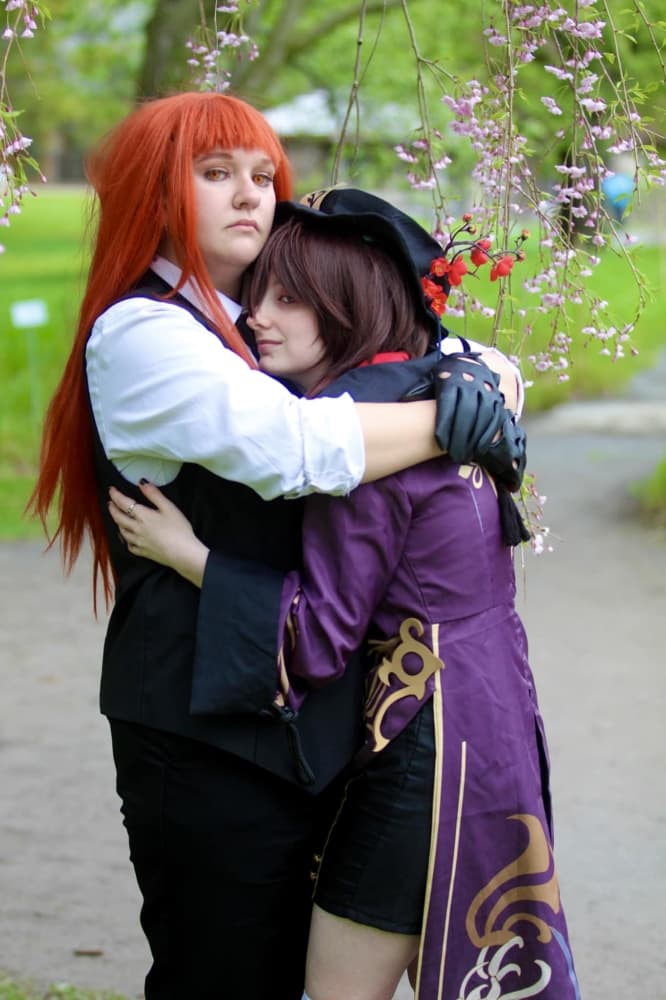 Hu Tao x Makima - Photo 2