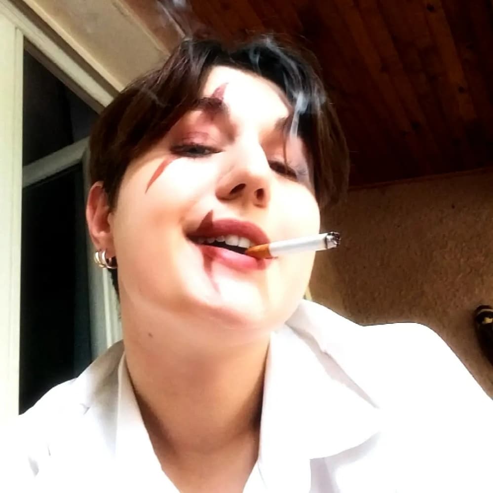 Costest Vox human - Nijisanji cosplay photoshoot cover