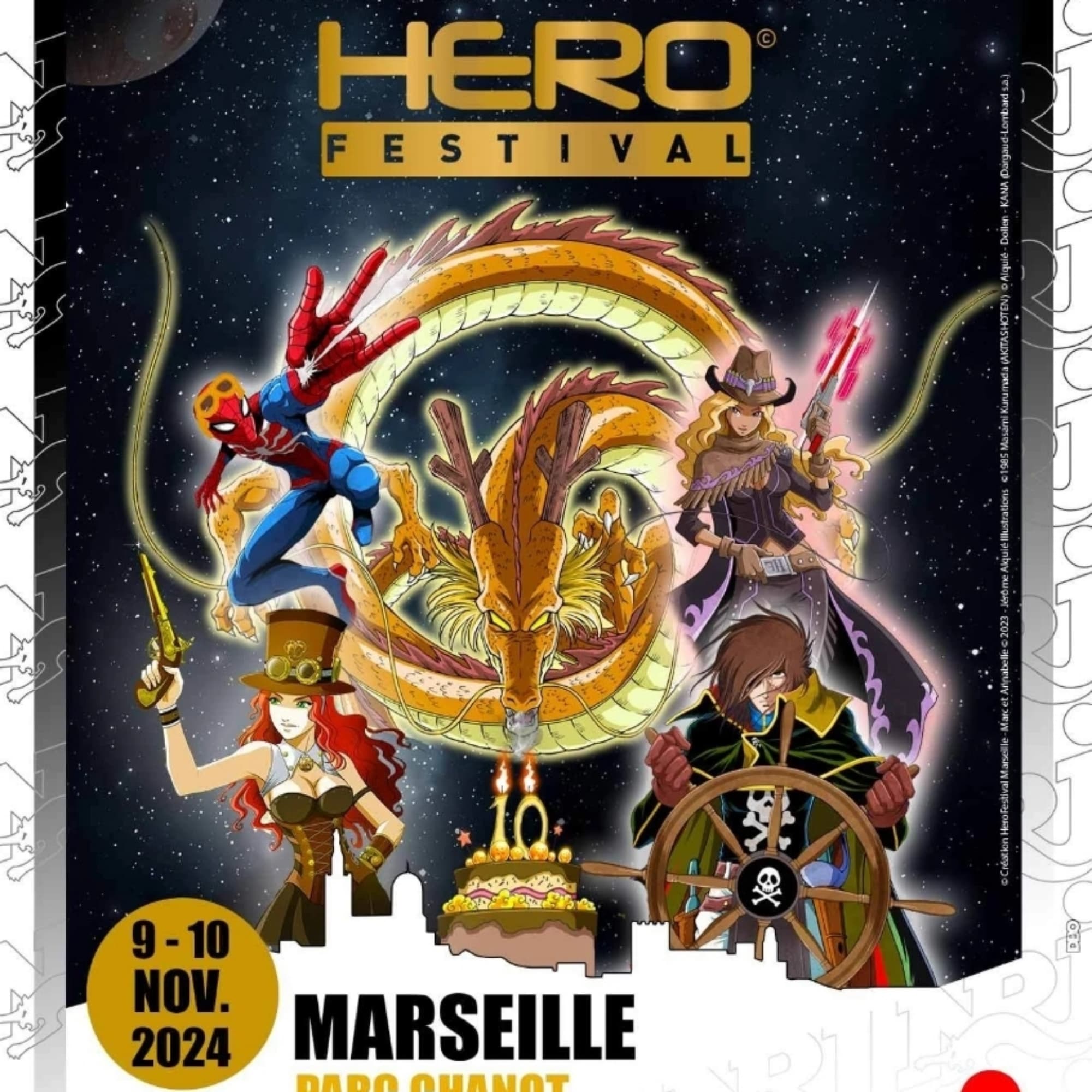 Hero Festival 2024 cosplay photoshoot cover