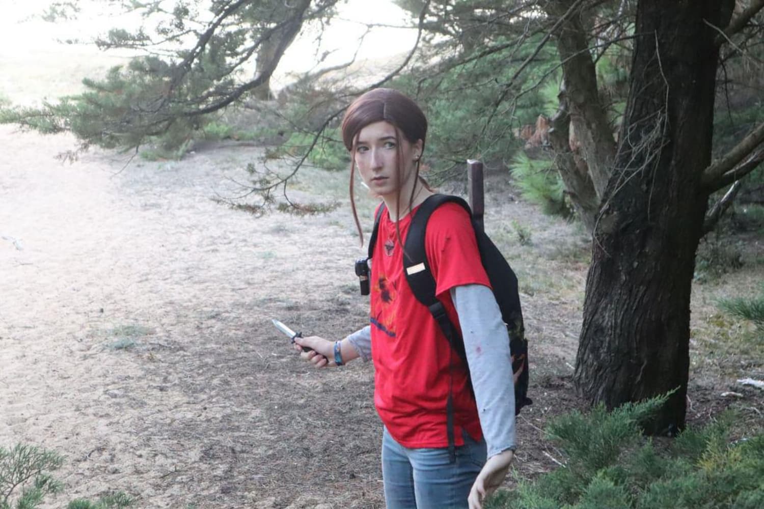 Ellie TLOU forest - Photo 25