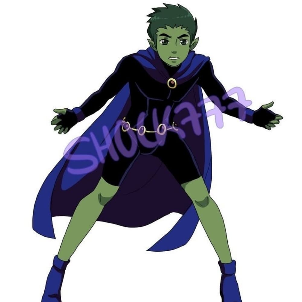 💚Beast boy.ver.raven💚