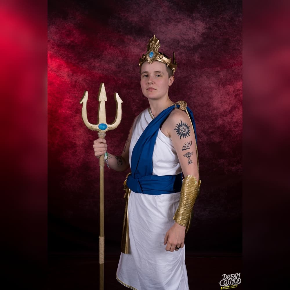 Poséidon  - Mythology cosplay photoshoot cover