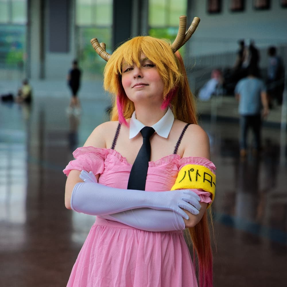 TOHRU patrol 2025 - Miss Kobayashi's Dragon Maid cosplay photoshoot cover