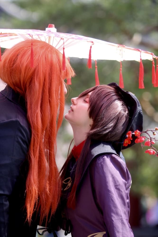 Hu Tao x Makima - Photo 5