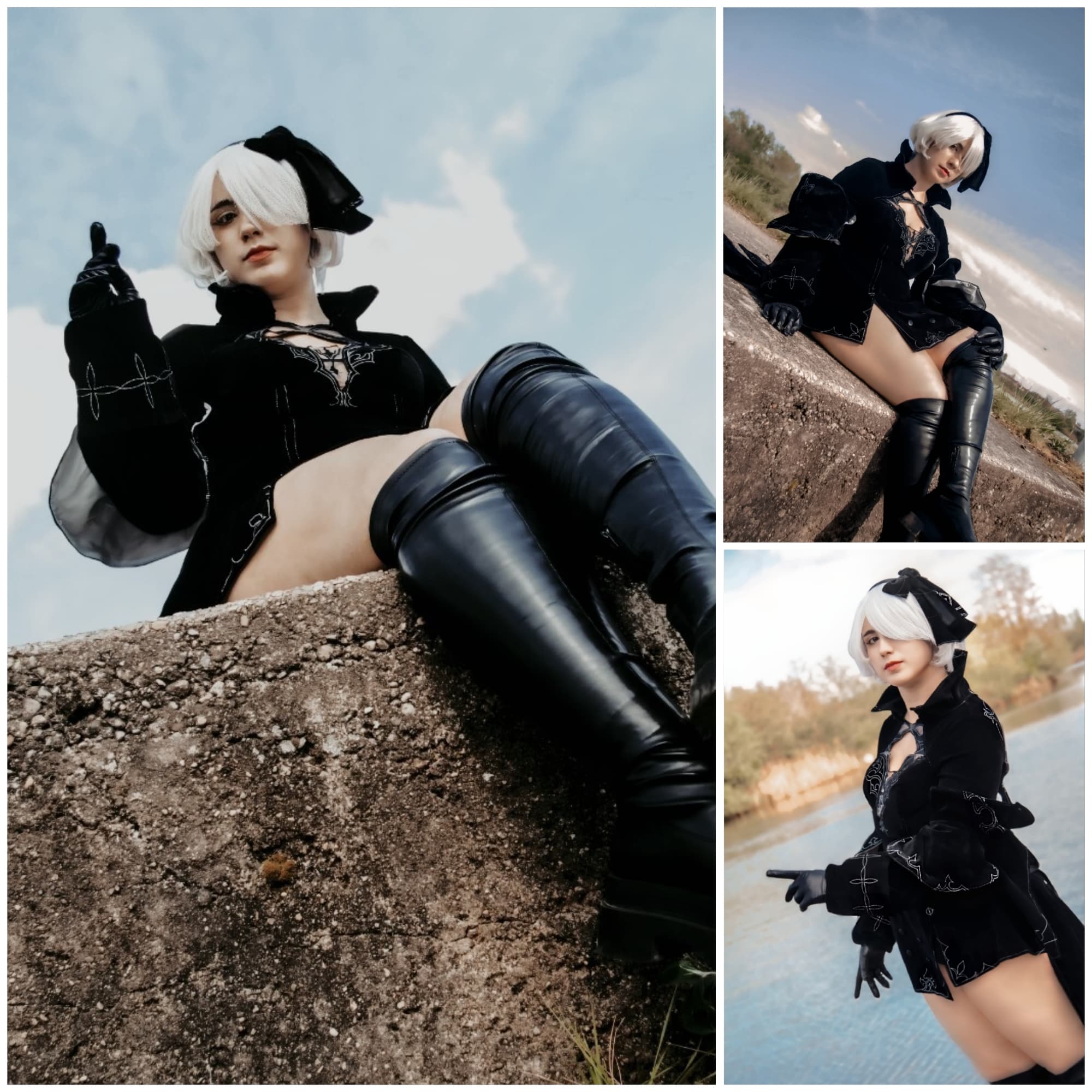 2b reincarnation  - NieR Reincarnation cosplay photoshoot cover