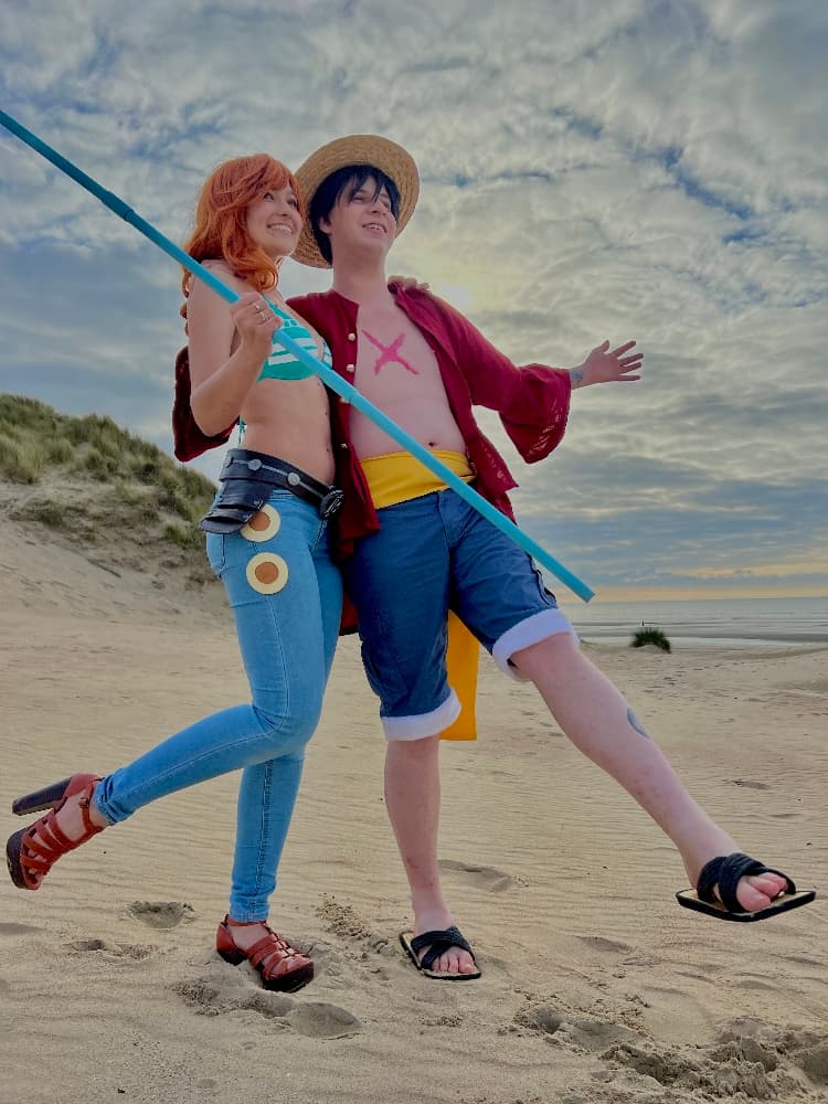 Luffy à la plage - Photo 8