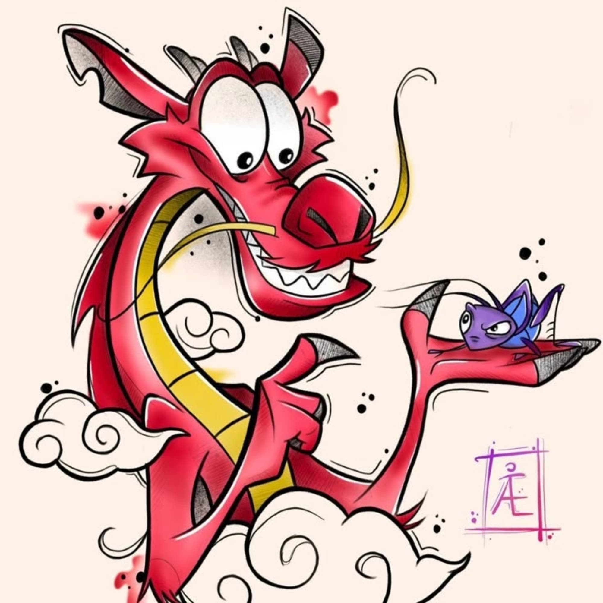 Mushu human vers