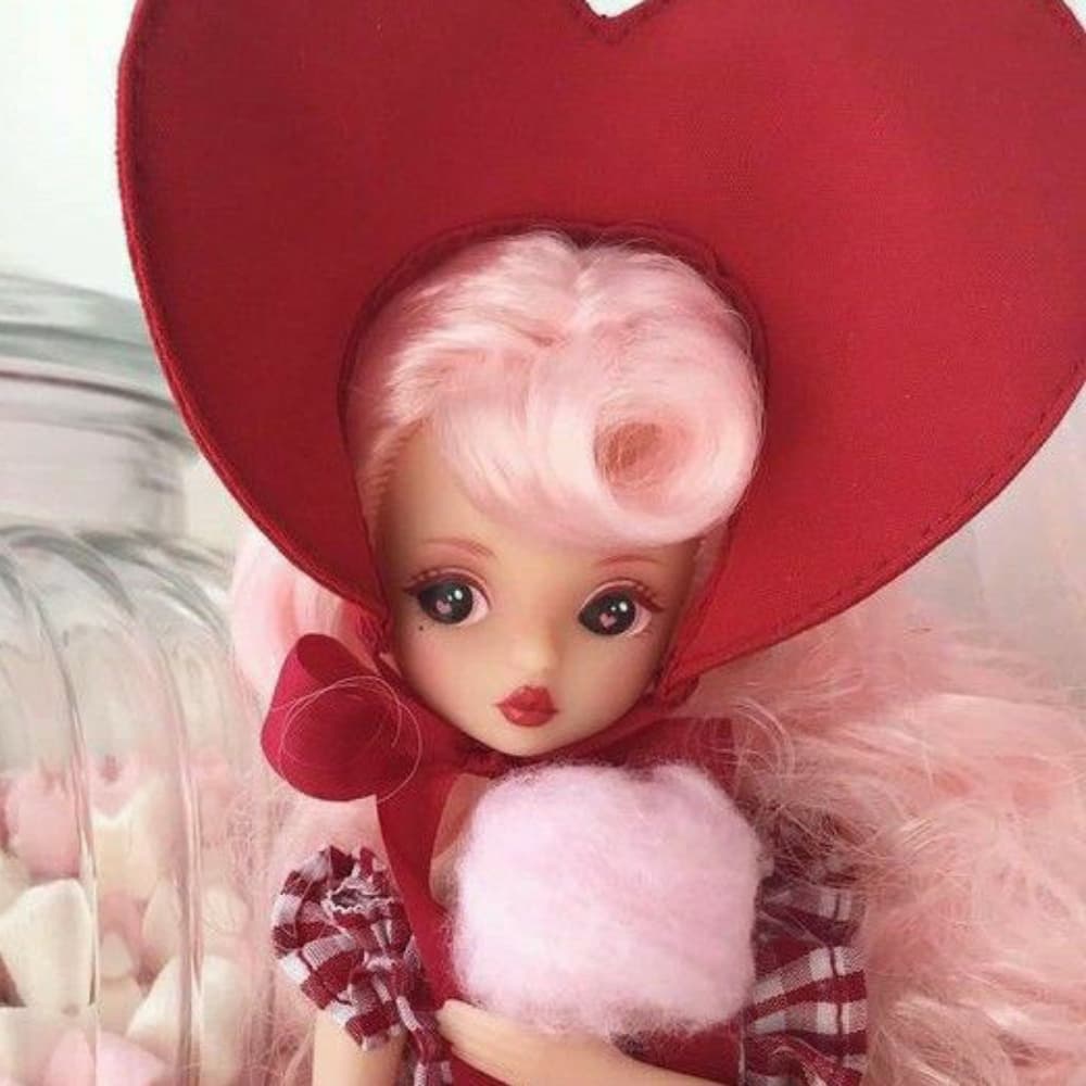 ♥️ Blommor Doll Heart ♥️