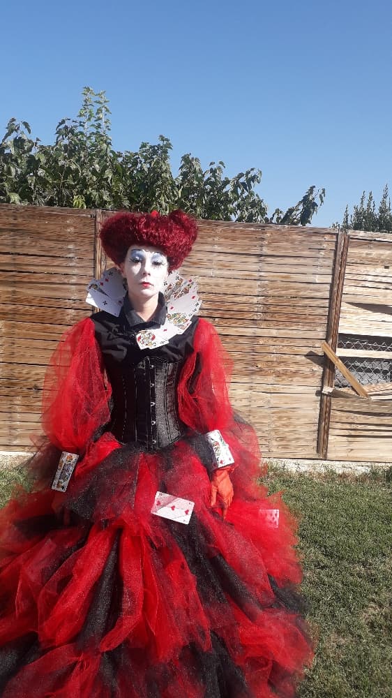 Reine de cœur/rouge - Photo 11