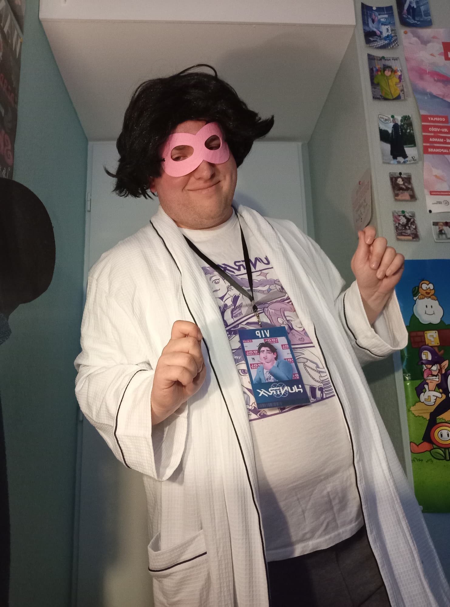 Peignoir masque - Photo 2