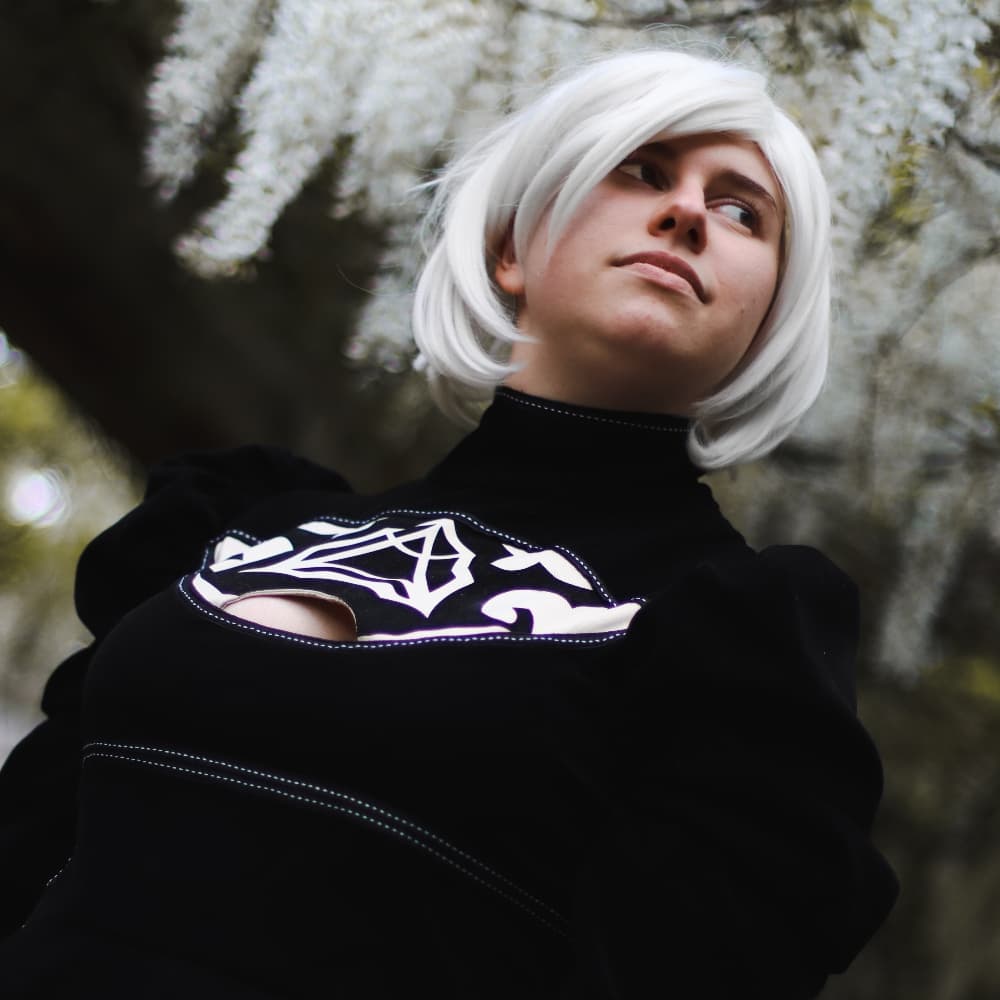2B (Parc île St.Germain) - NieR cosplay photoshoot cover