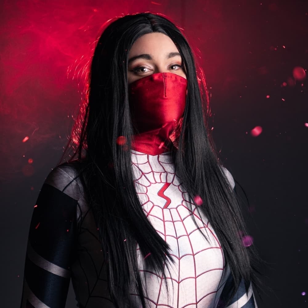 Silk - Marvel cosplay photoshoot cover