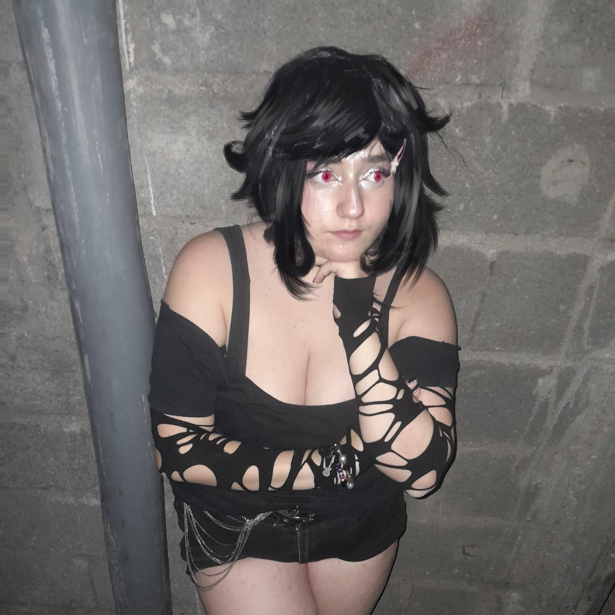 Ashley graves - The Coffin of Andy and Leyley cosplay photoshoot cover