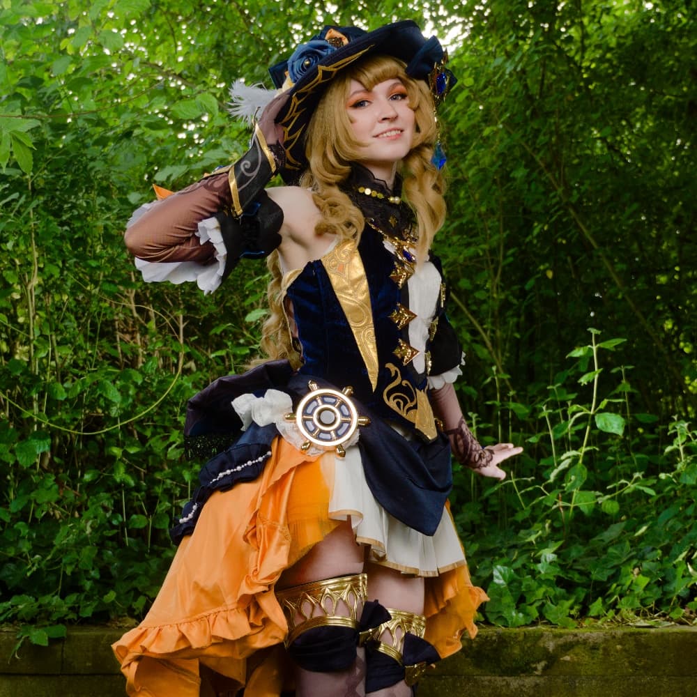Navia - Dokomi 2024 - Genshin Impact cosplay photoshoot cover