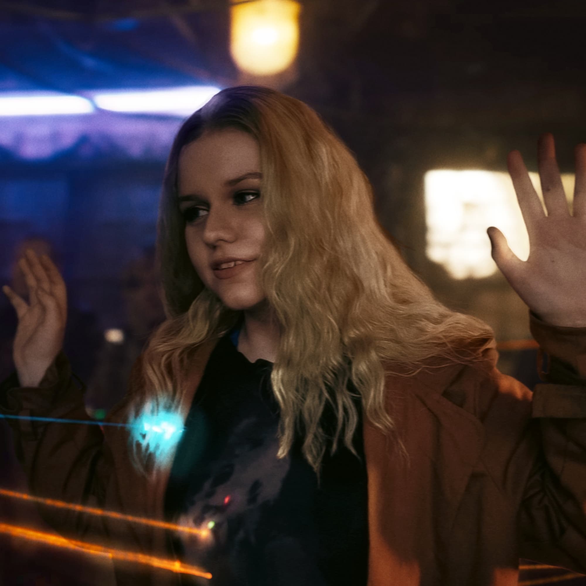 Supergirl collab - DC Comics cosplay photoshoot cover