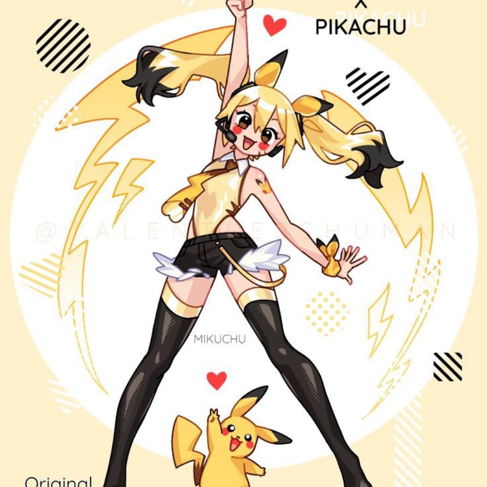 Pikachu Miku
