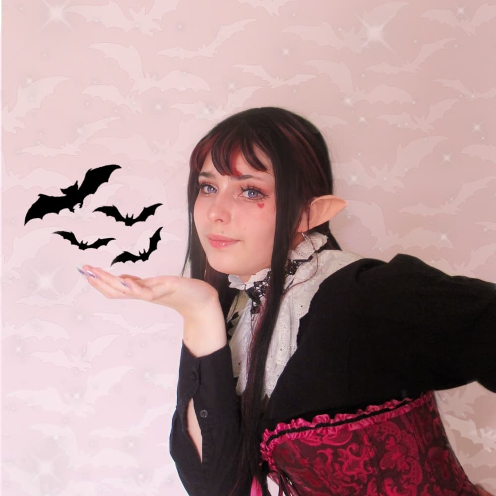 Draculaura - Monster High cosplay photoshoot cover