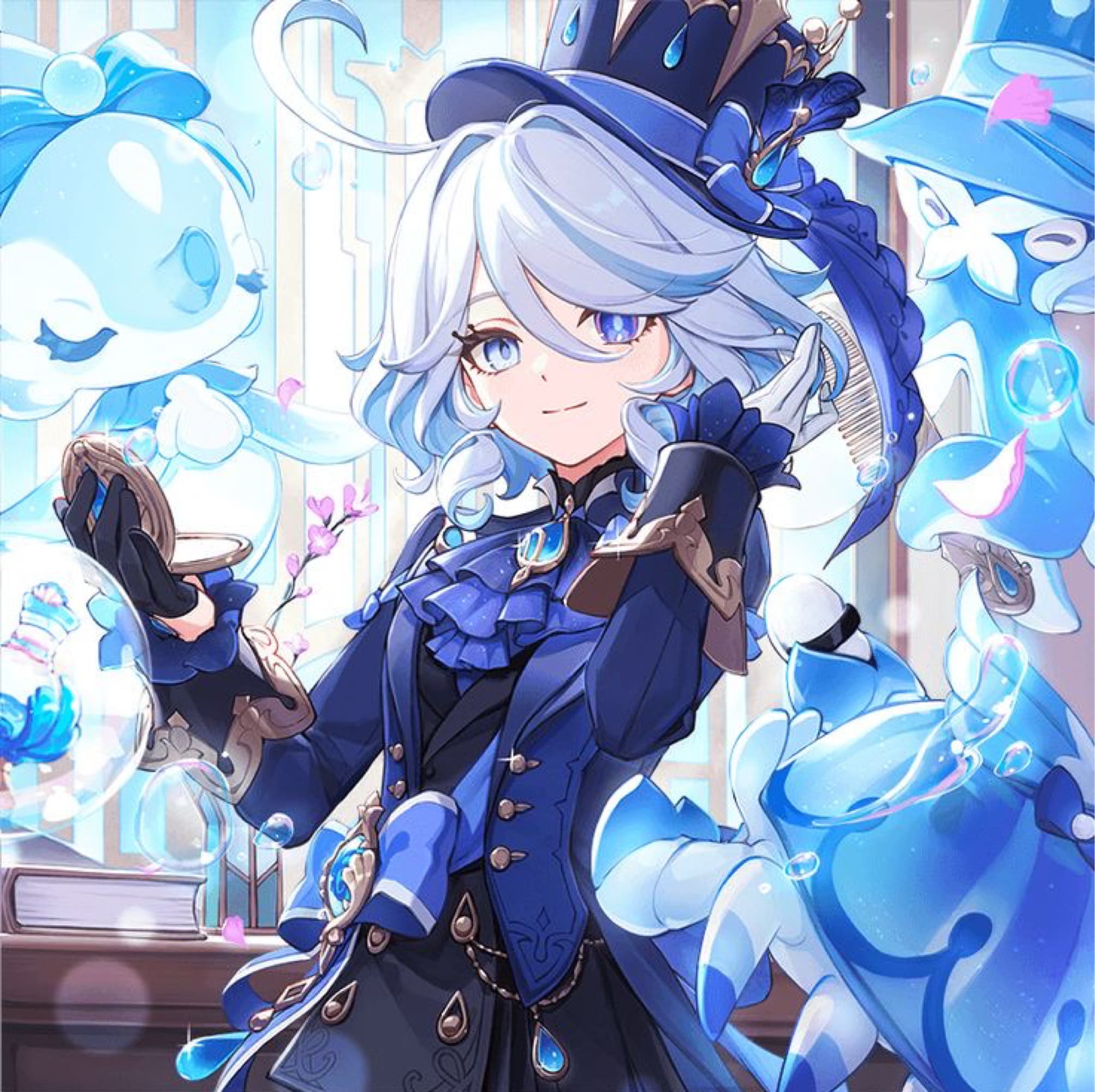 Furina - Genshin Impact cosplay photoshoot cover