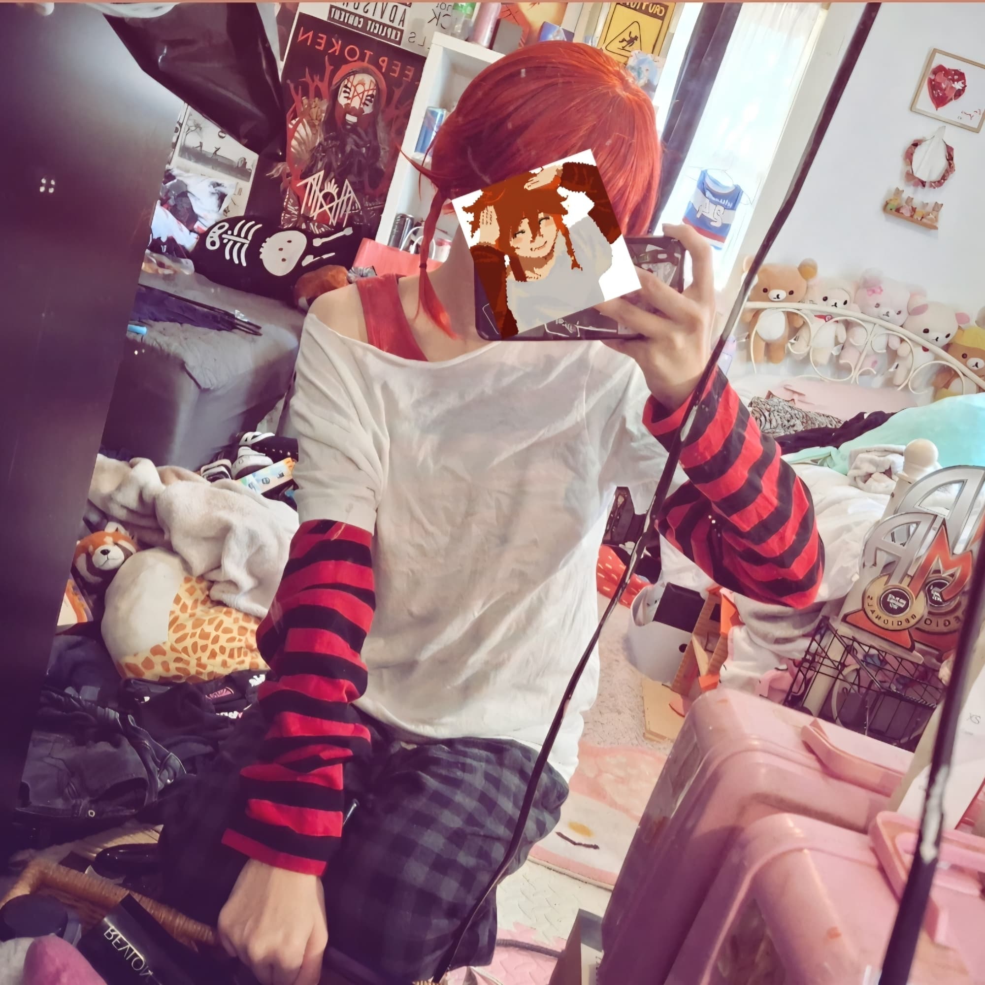 Maeno Aki cosplay photoshoot cover