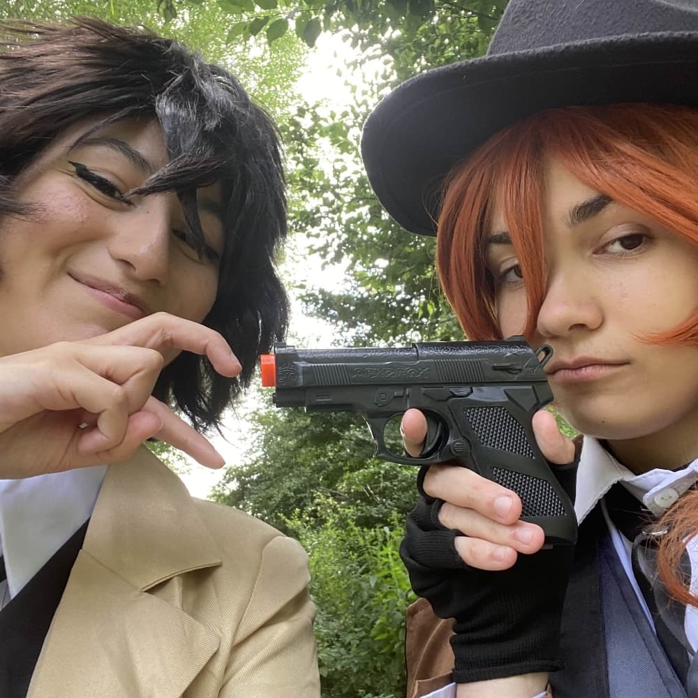 Soukoku - Bungo Stray Dogs cosplay photoshoot cover