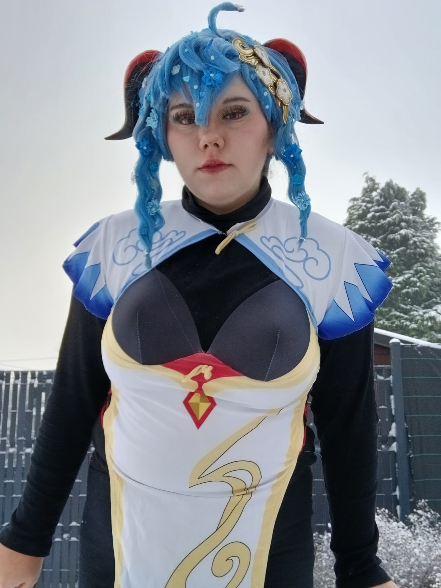 Ganyu in snow - Photo 25