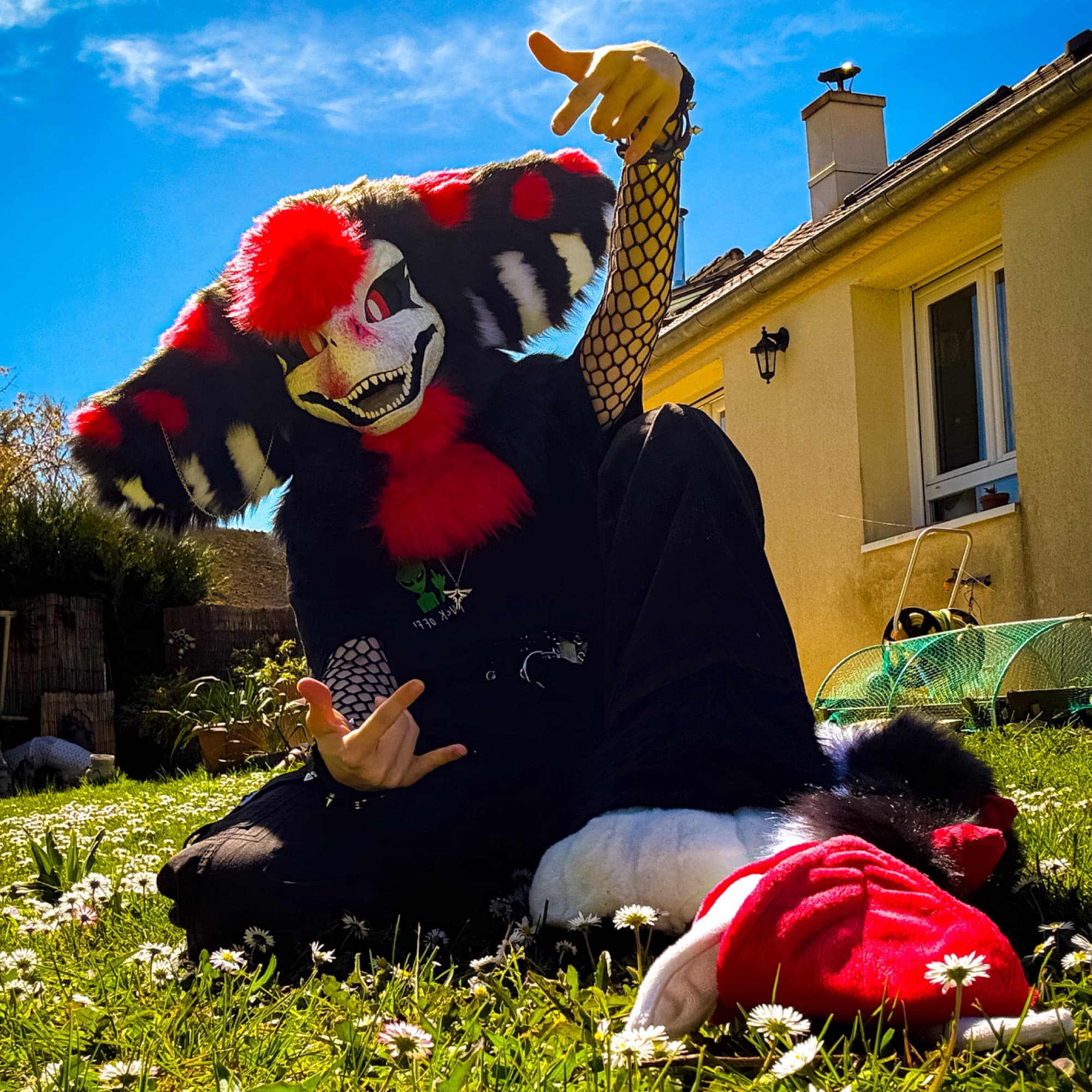Dexter - Furry cosplay photoshoot cover